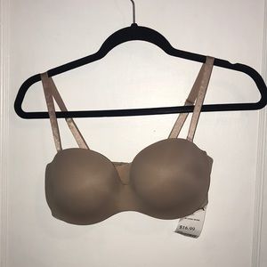 Tan regular bra or strapless bra